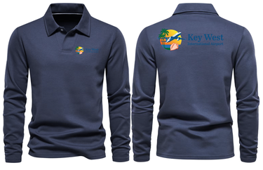 KEY WEST AIRPORT LONG SLEEVE POLO